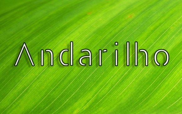 Andarilho Font: A Thin, Cool Display Typeface for Digital Branding