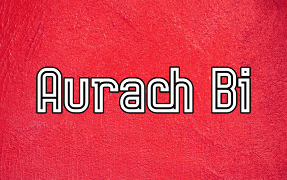 Aurach Bi Font for Branding That Feels Retro, Clean, and Uniquely You