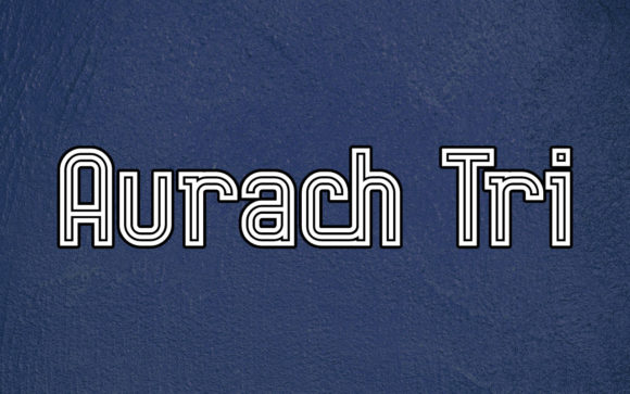 Aurach Tri Font for Small Business Branding