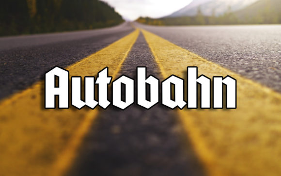 Autobahn Font: Bold, Cool Display Typeface for Handmade Brands
