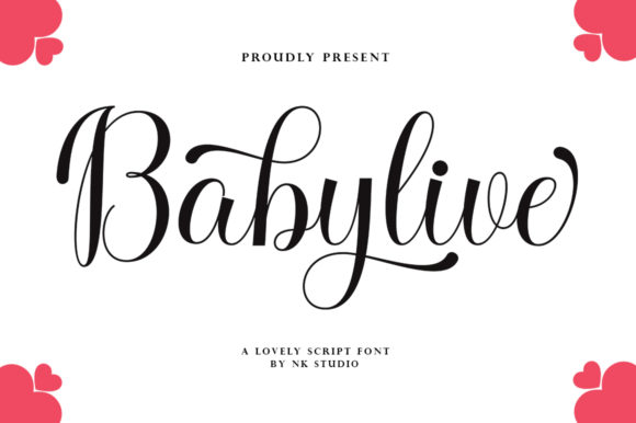 Baby Live: An Elegant Script Font for Beautiful Brand Typography