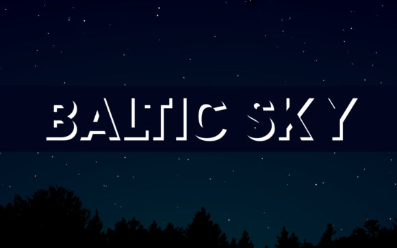 Baltic Sky Font for Editorial Calm and Creative Clarity