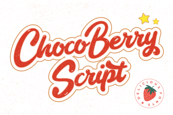 Choco Berry: A Bold Handwritten Font for Branding