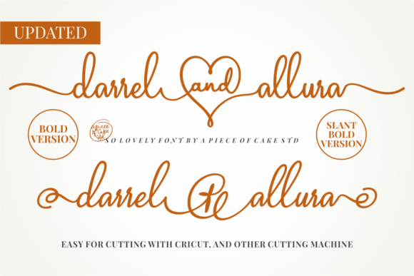 Darrel Allura Bold β A Magical Script Font for Campaign Designers
