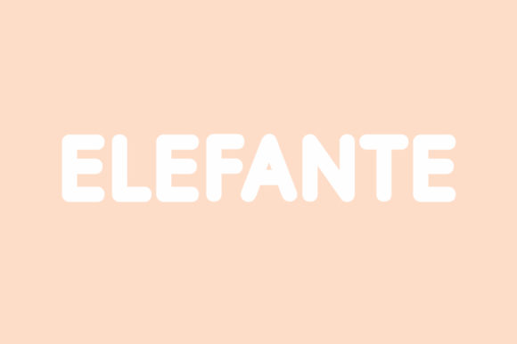 Elefante: The Bold Handwritten Font for DIY Branding Projects