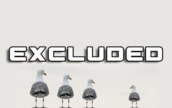 Excluded Font: A Bold Display Typeface for Futuristic Web Design
