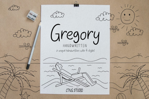 Gregory Handwritten Font for Warm, Approachable Web Design