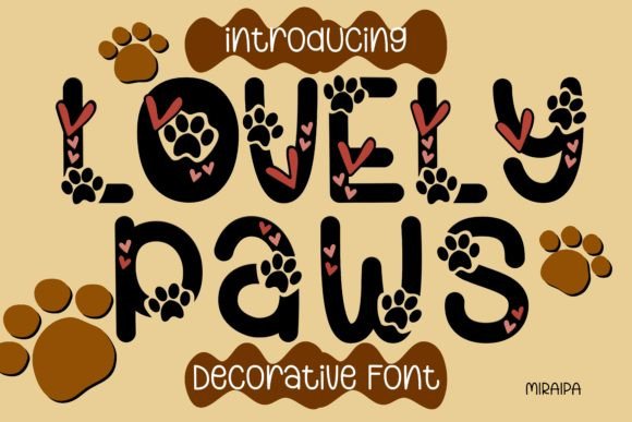 Lovely Paws Font: A Sweet Handwritten Typeface for Web Designers