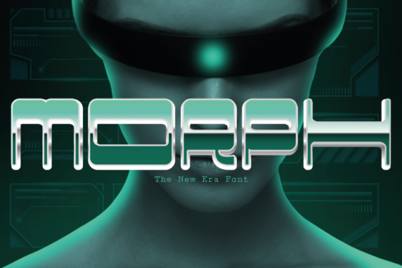 Morph Font: A Futuristic Display Typeface for Tech Branding