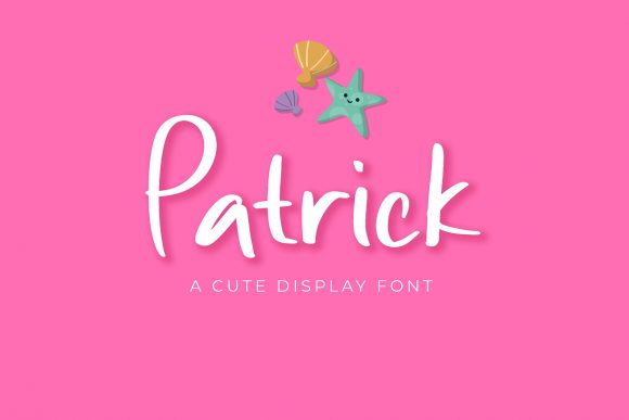 Patrick: A Sweet Handwritten Font for Editorial Design