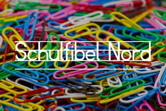 Schulfibel Nord Font: A Playful Display Typeface for Branding