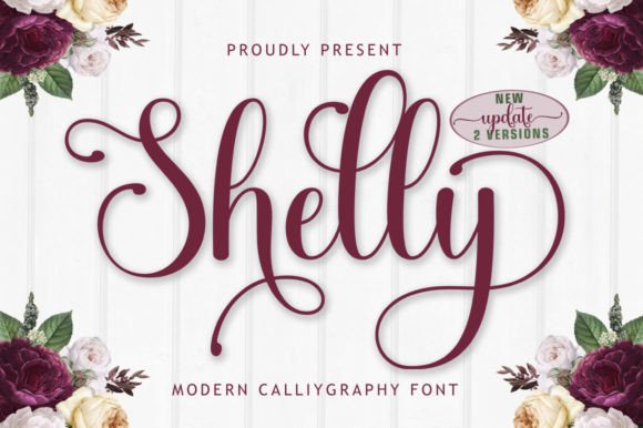 Shelly Font: An Elegant Script for Handmade Creations