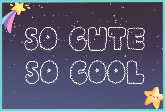 So Cute so Cool: A Quirky Display Font for Handmade Products