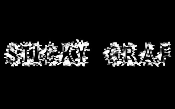 Sticky Graf Font for Bold Handmade Designs