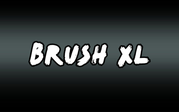 Title Brush XL: A Creative Display Font for Editorial Design